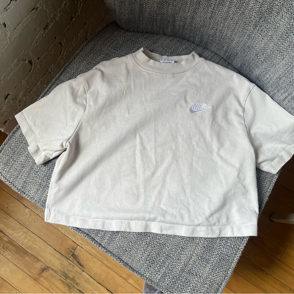 Nike Off-White Tee with Logo